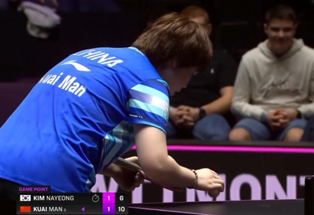 2-3不敌金娜英，蒯曼也被淘汰了......

10月29日，WTT蒙彼利埃冠军