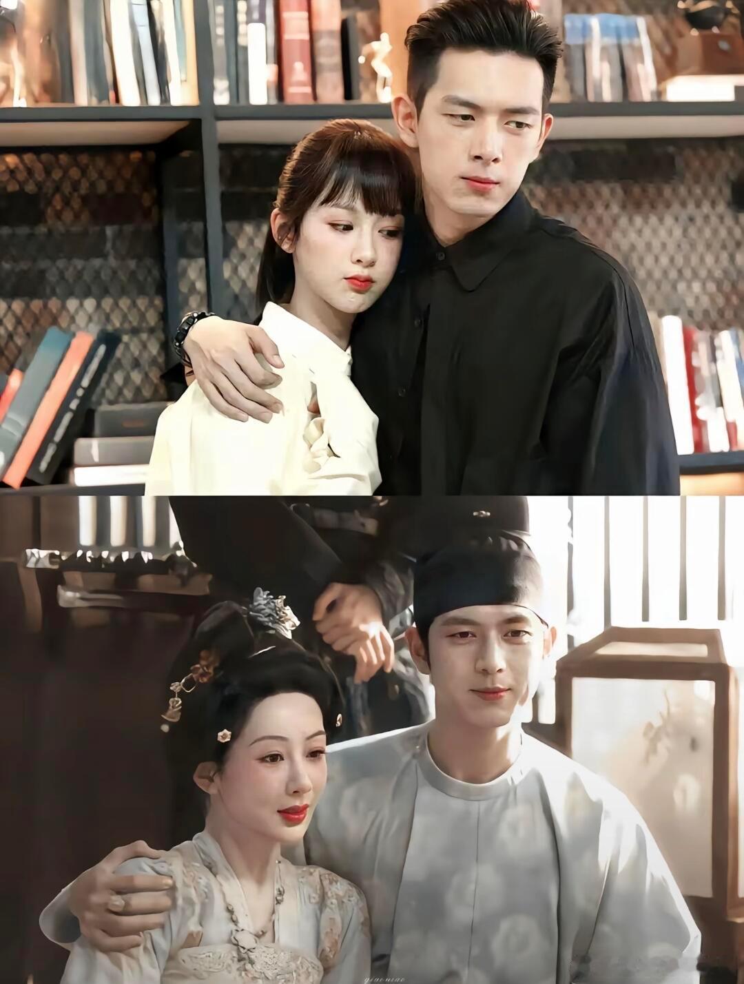 杨紫李现上次埋肩抱是6年前杨紫李现这个埋肩抱太戳了！上回这么抱还是6年前的韩商言