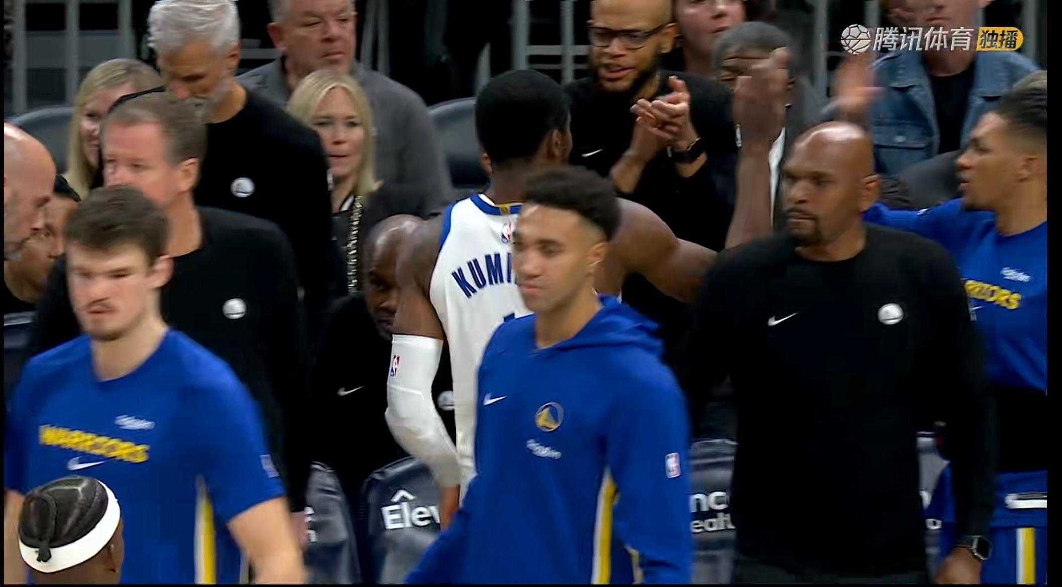 库明加点起防守人轻取两分打停步行者勇士vs步行者 ​​​