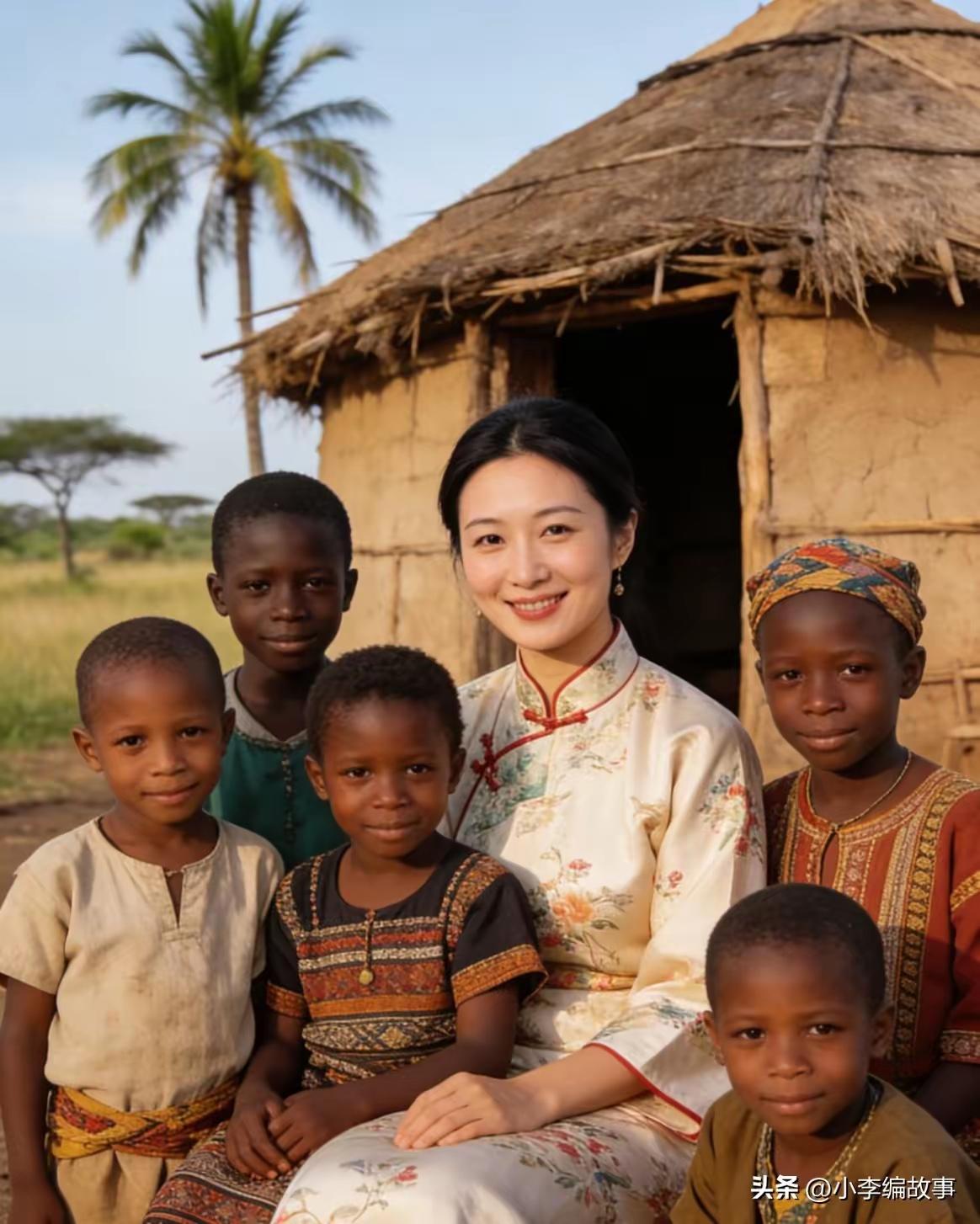 姐姐嫁到非洲那年，我还在上高中。她是在广州打工时认识姐夫的，尼日利亚人，在广州做