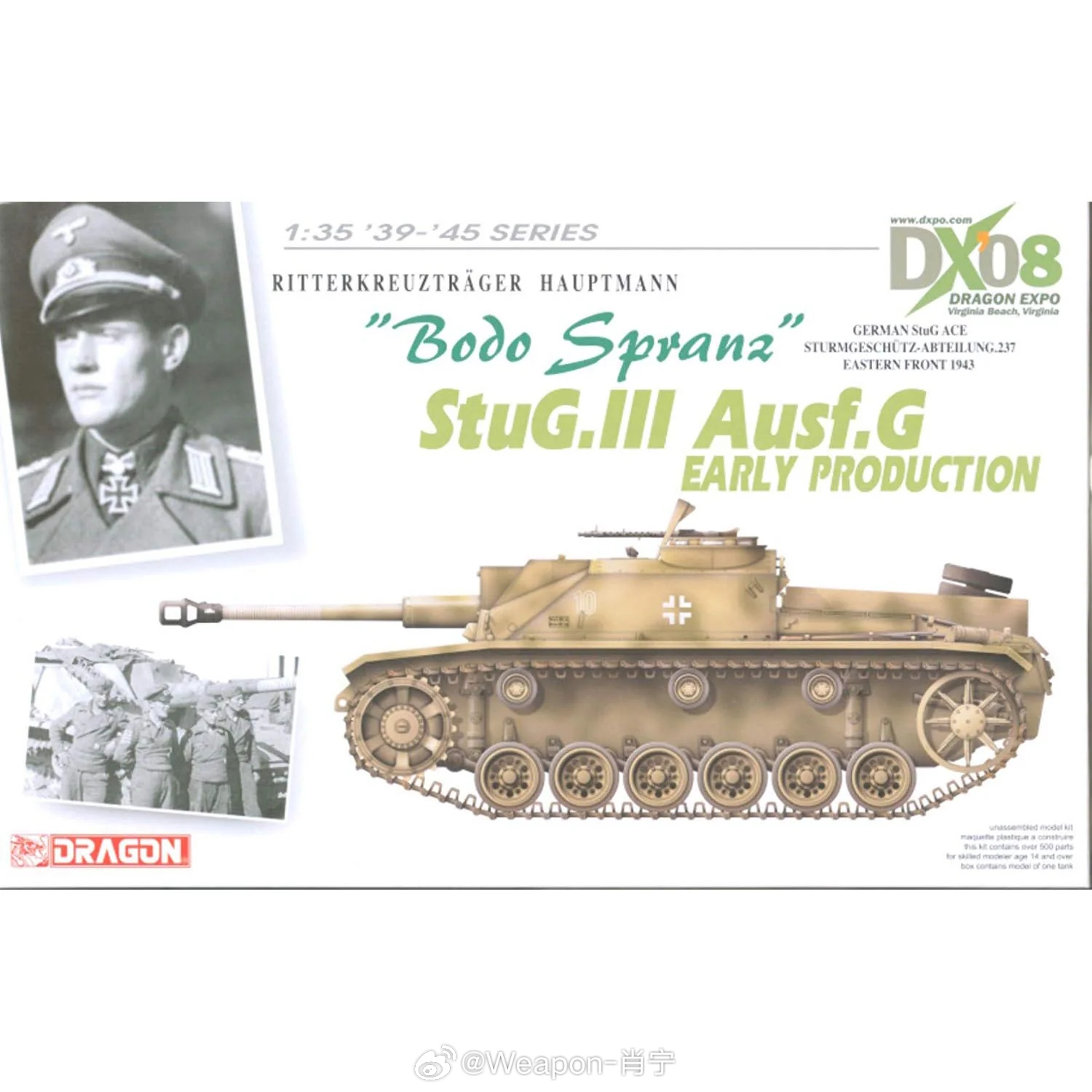 照片中的历史 突击炮王牌——博多·斯普兰兹博多·施普兰茨（1920 年 1 月 