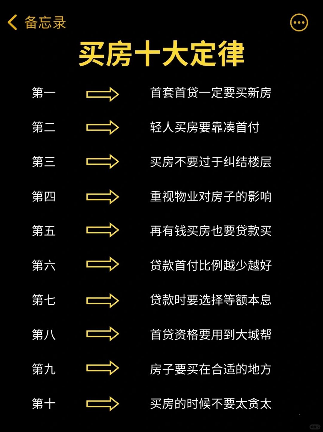 🔥买房常识！