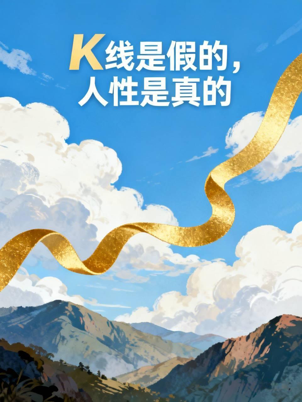 K线是假的，人性是真的。

我早就把亲戚朋友圈子“断舍离”了。不是冷血，是活明白