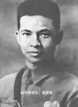桂军48军参谋长杨赞模，广西百色人 黄埔军校南宁分校一期。抗战时期任桂...