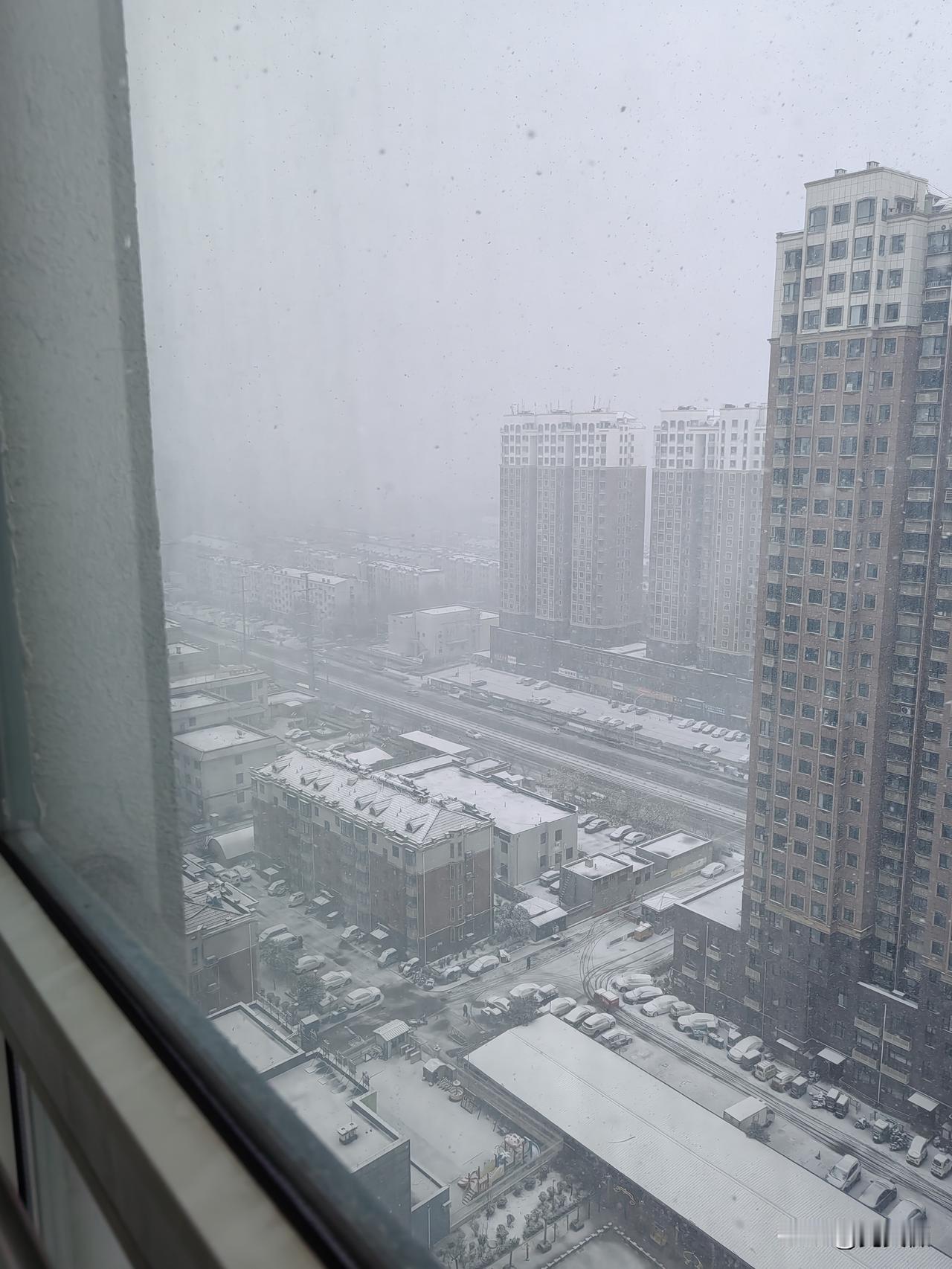 今天是2025年12月2号。
我们山东省潍坊市开始2025年的第1场雪，这场雪从