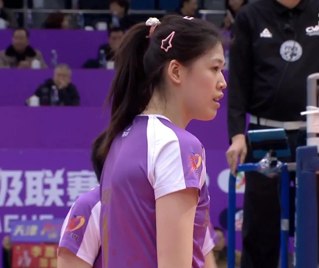 2023-2024中国女排超级联赛，第三阶段半决赛第二回合，第一局，天津渤海银行