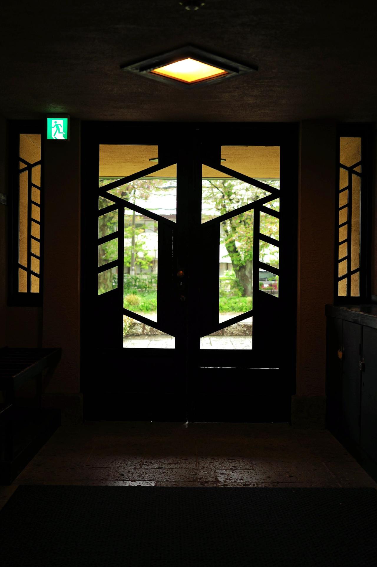 日本游学之自由学园明日馆，赖特作品，有机建筑的理念贯彻，自然几何图解，界面的把控