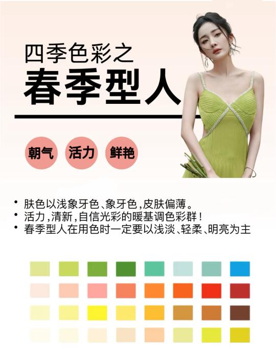 春季型人要狠狠学会用色，成为穿搭高手！
