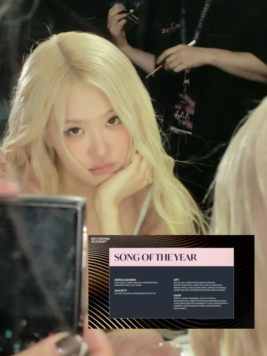 朴彩英提名格莱美 ! ! ! 创造历史