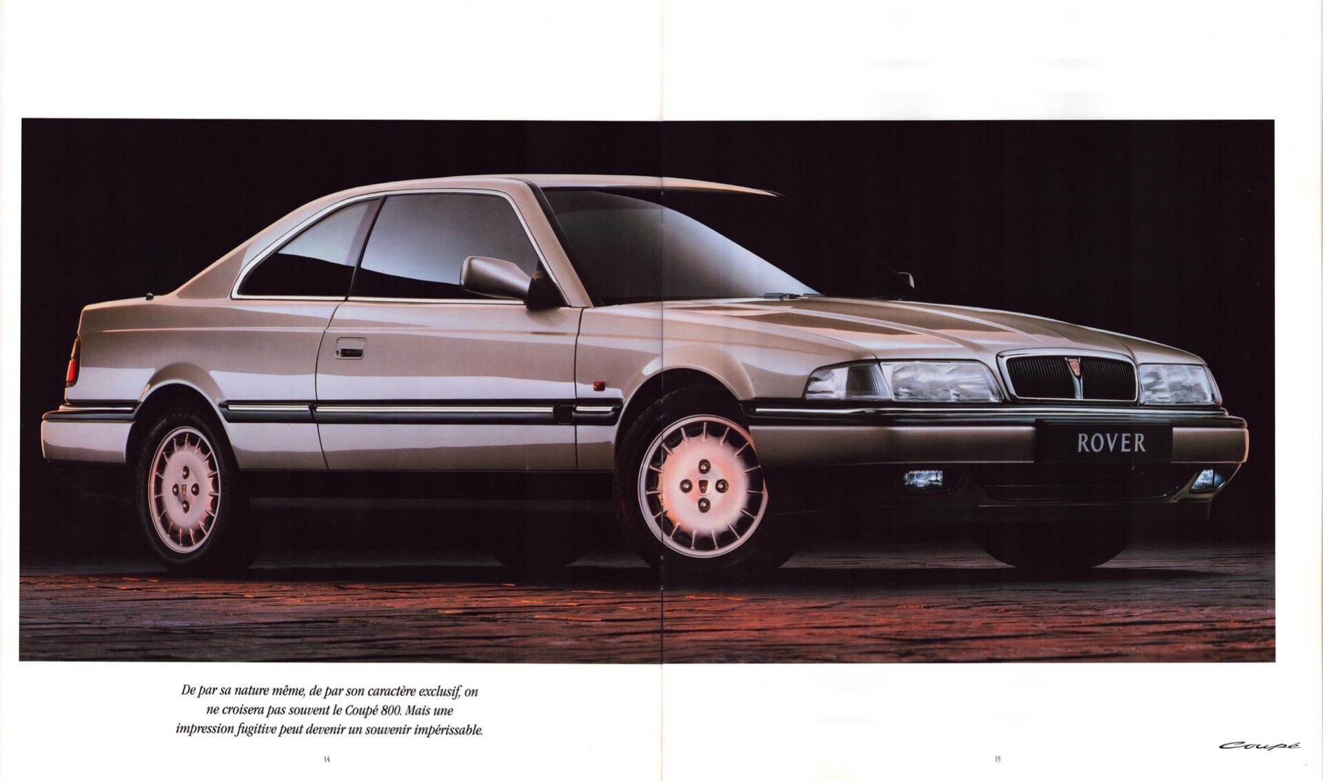 Rover 800 Coupé 1993。
