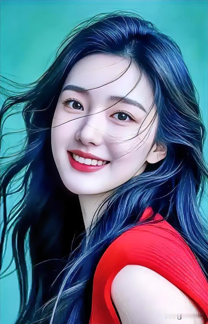 元气满满！少女心爆棚的蓝发少女💙🌟