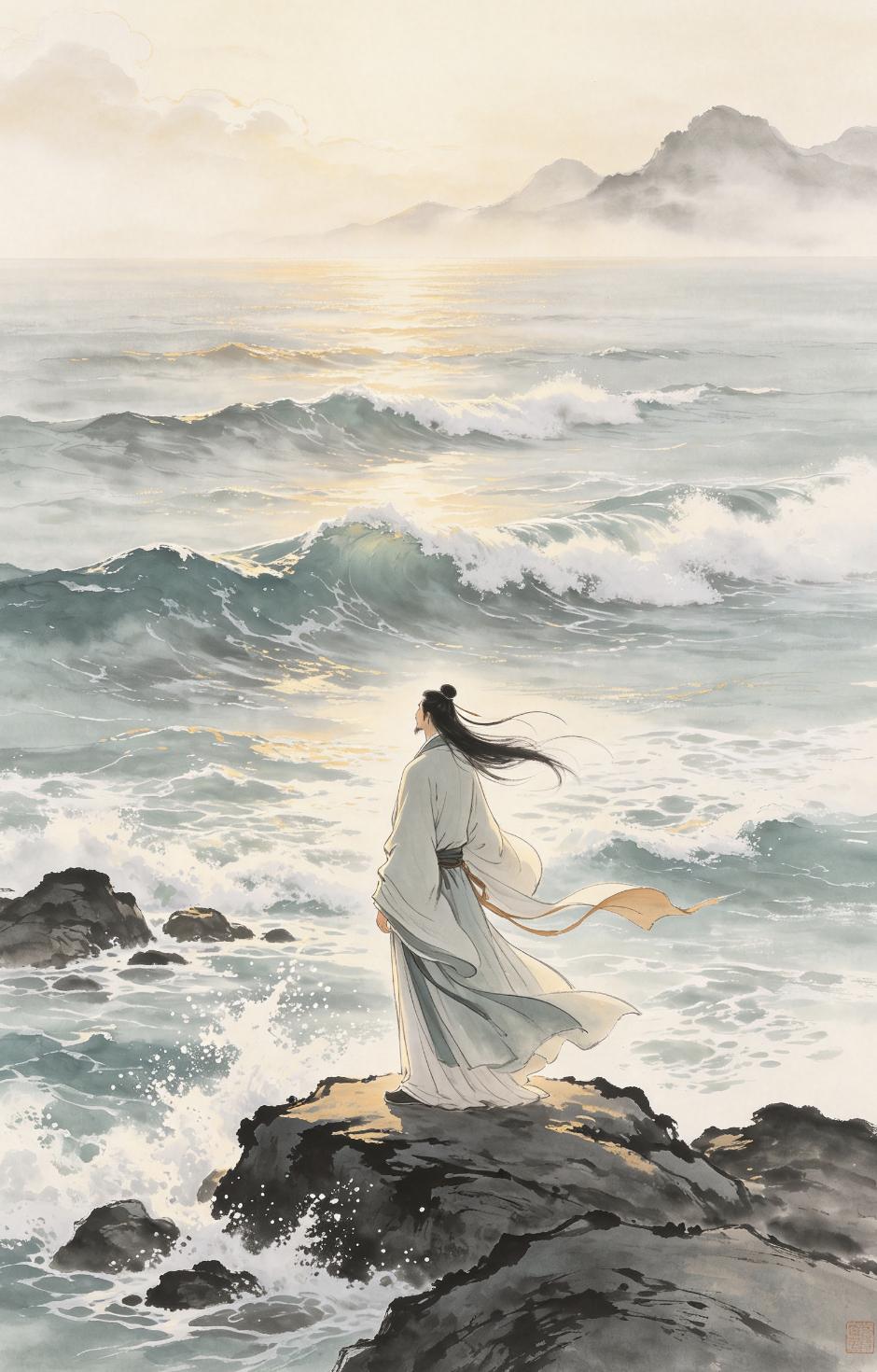 “立身三戒”
从道家讲，根不深时不养深情，力不足时不谈高志，底不厚时不施烂善——