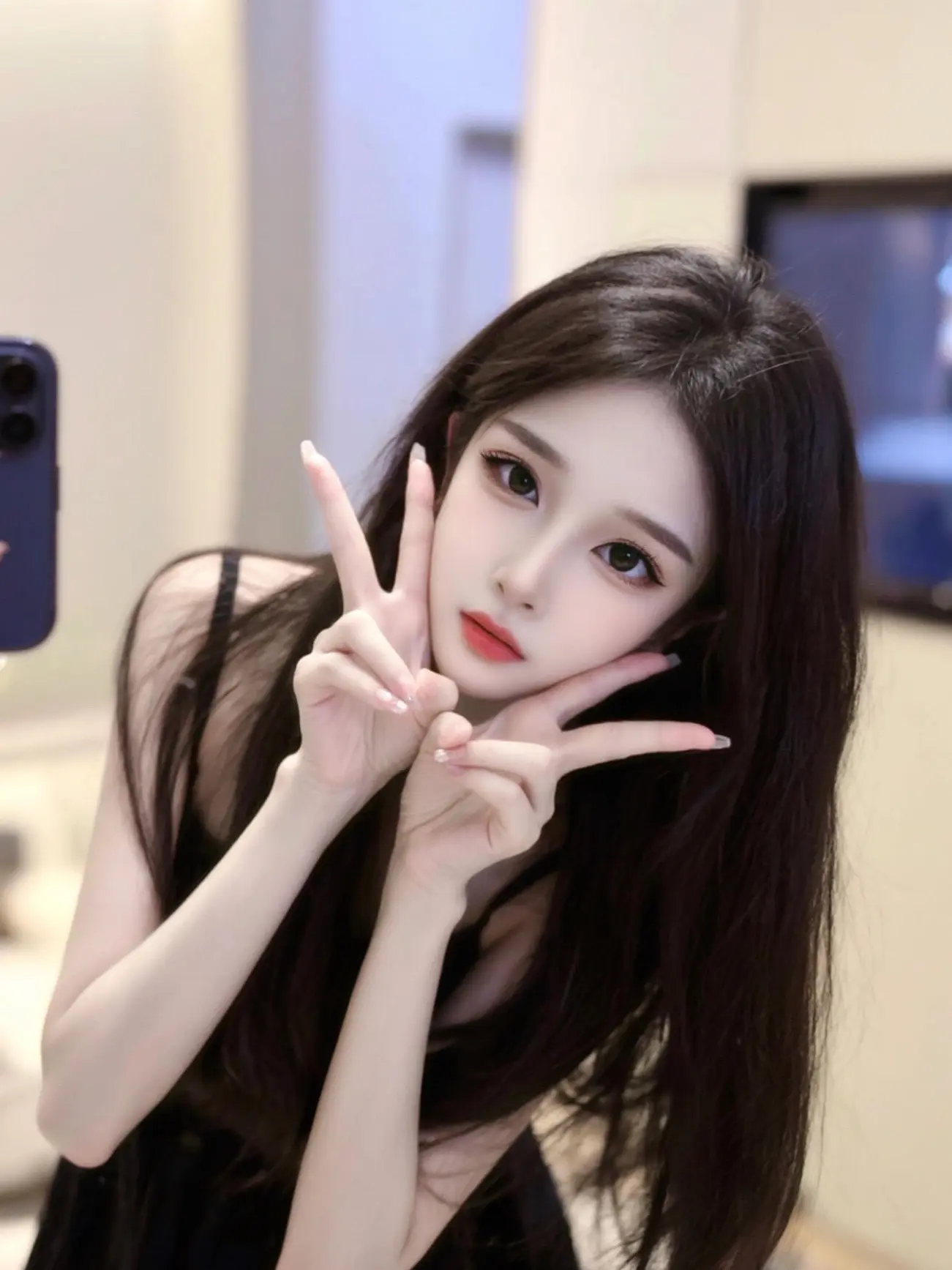 在线等 壁纸 壁纸手机超清全面屏 周洁琼 五选一