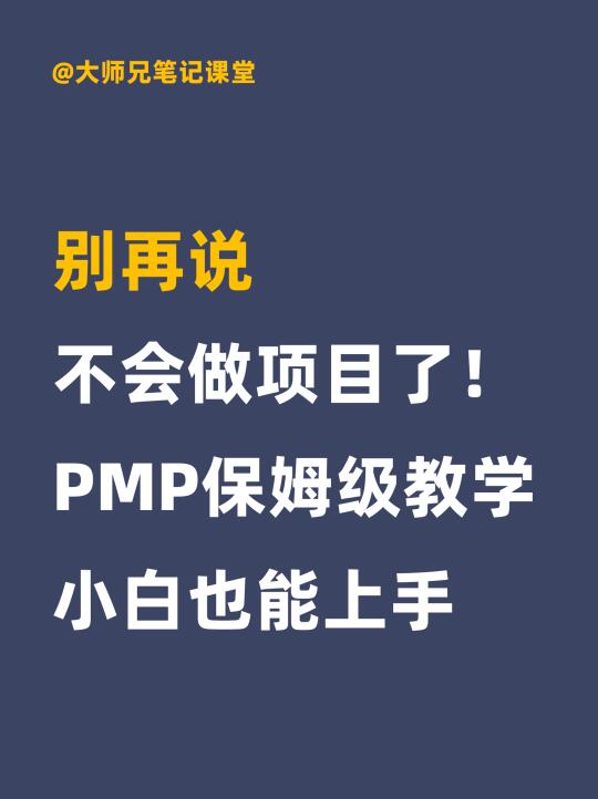 PMP都在用的管理方法论 项目管理标准化流程
