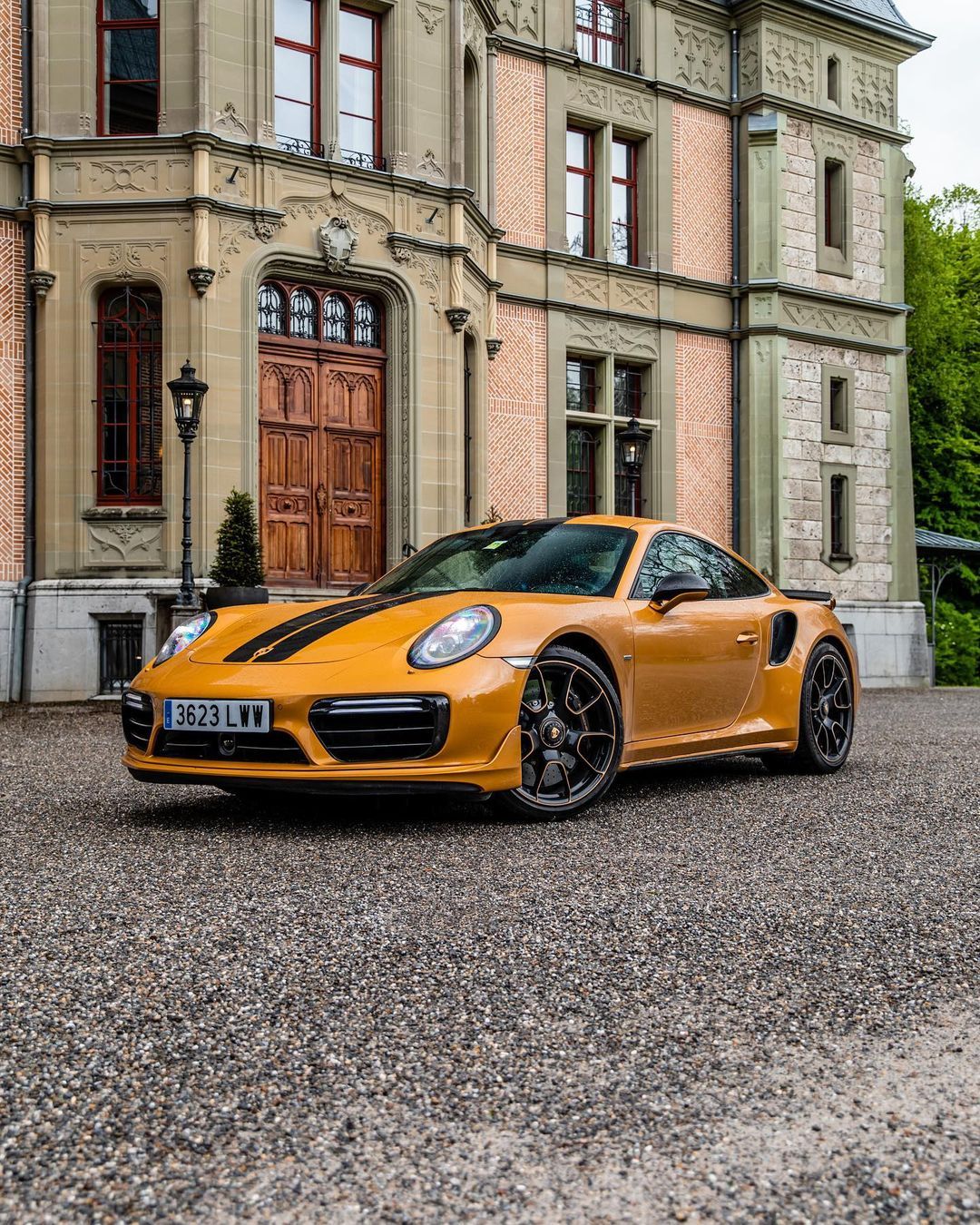 保时捷911 Turbo S Exclusive Series（璀璨金）#德系车
