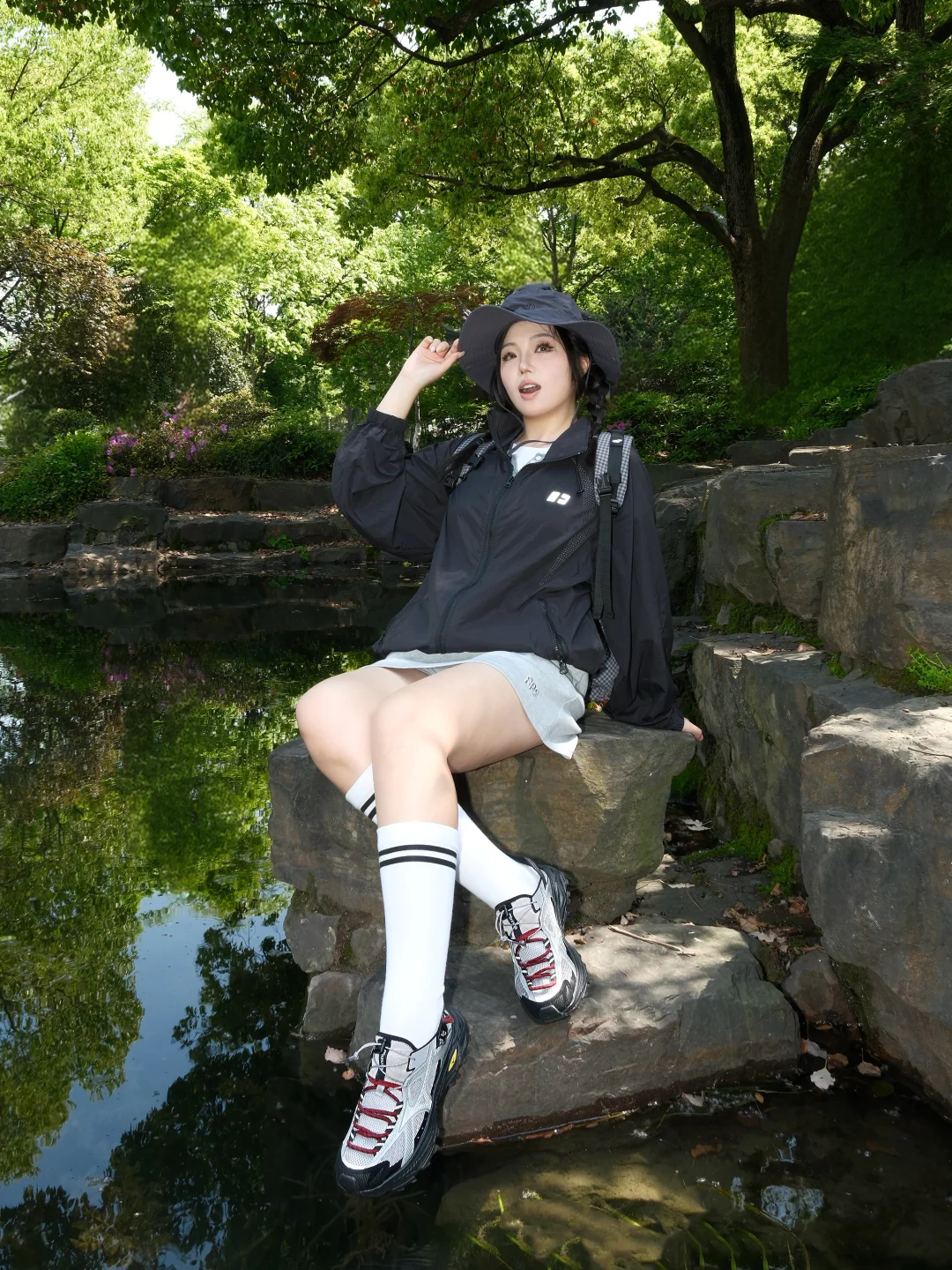 城市户外一键切换🔄用溯溪开启夏天💦