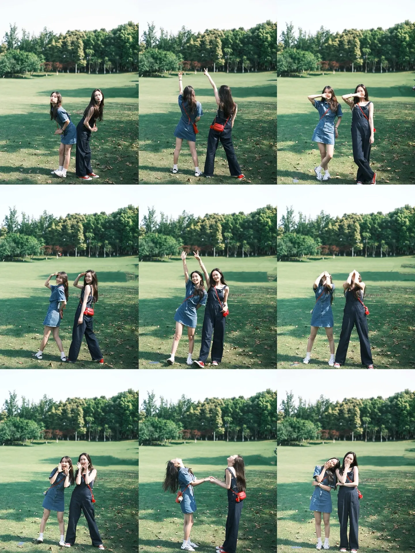 81个闺蜜拍照姿势合集。看完我不信你和闺还不会拍照！！！！