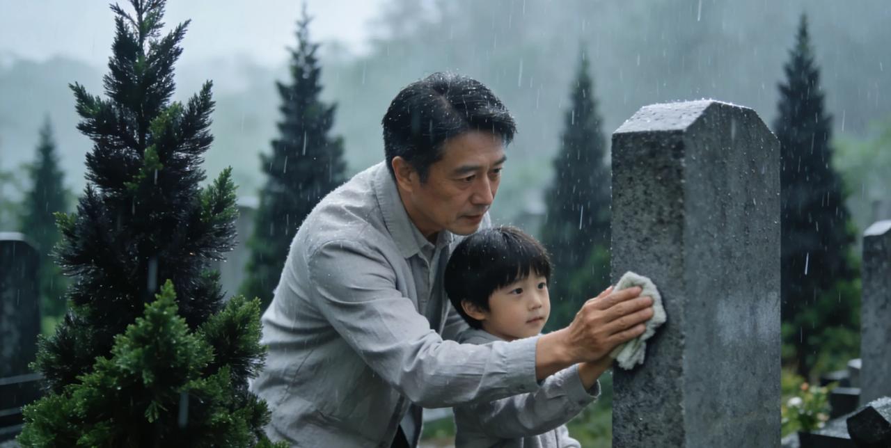 清明扫墓，从来不是扫给死人看，而是扫给孩子看！这才是中国人刻在骨子里的传承
 