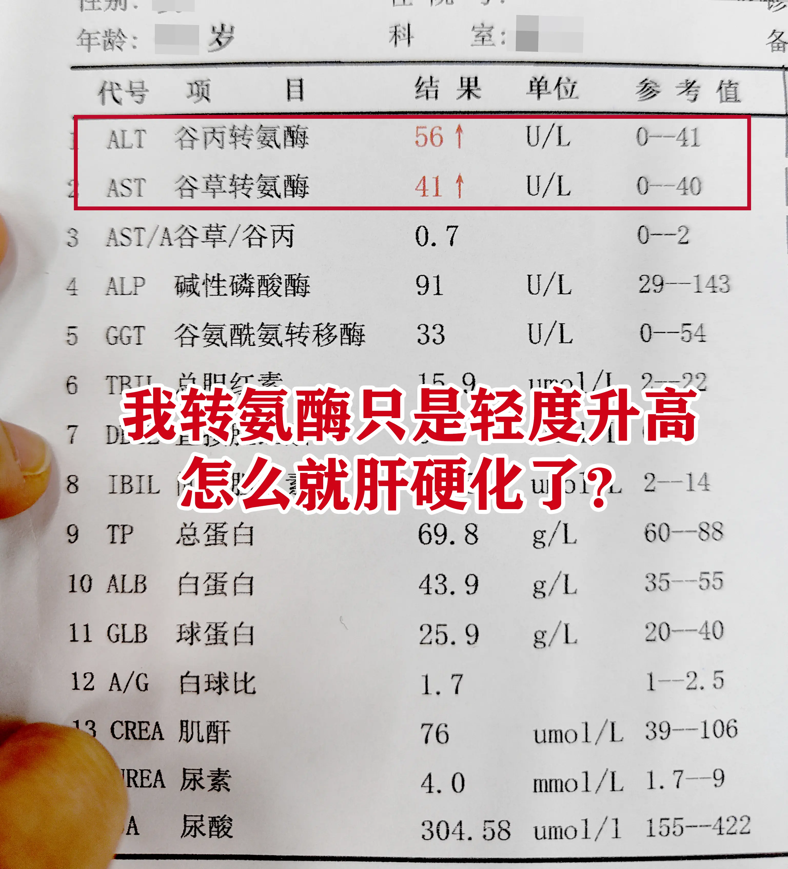 “孩子，你本身就有乙肝，转氨酶只是肝脏的一个报警信号，并不是肝脏损伤的...