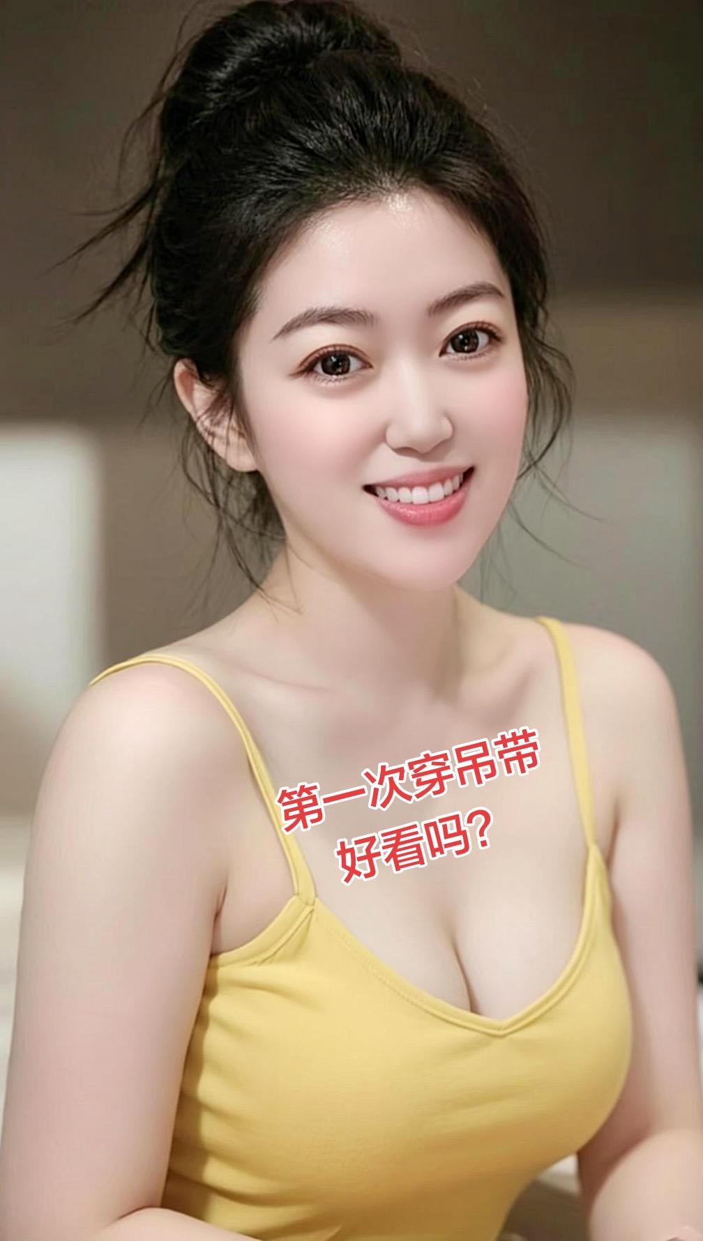 AI靓颜魅力写真 吊带 穿搭 穿出自己的风格