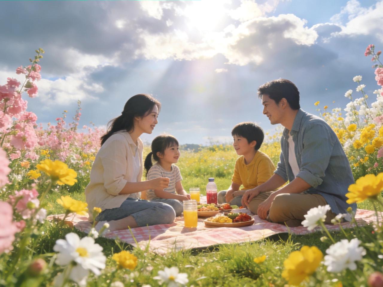 春风拂过枝头，万物悄然复苏。漫步郊野，看新绿铺展，听鸟鸣清脆，每一步都踏在温柔的