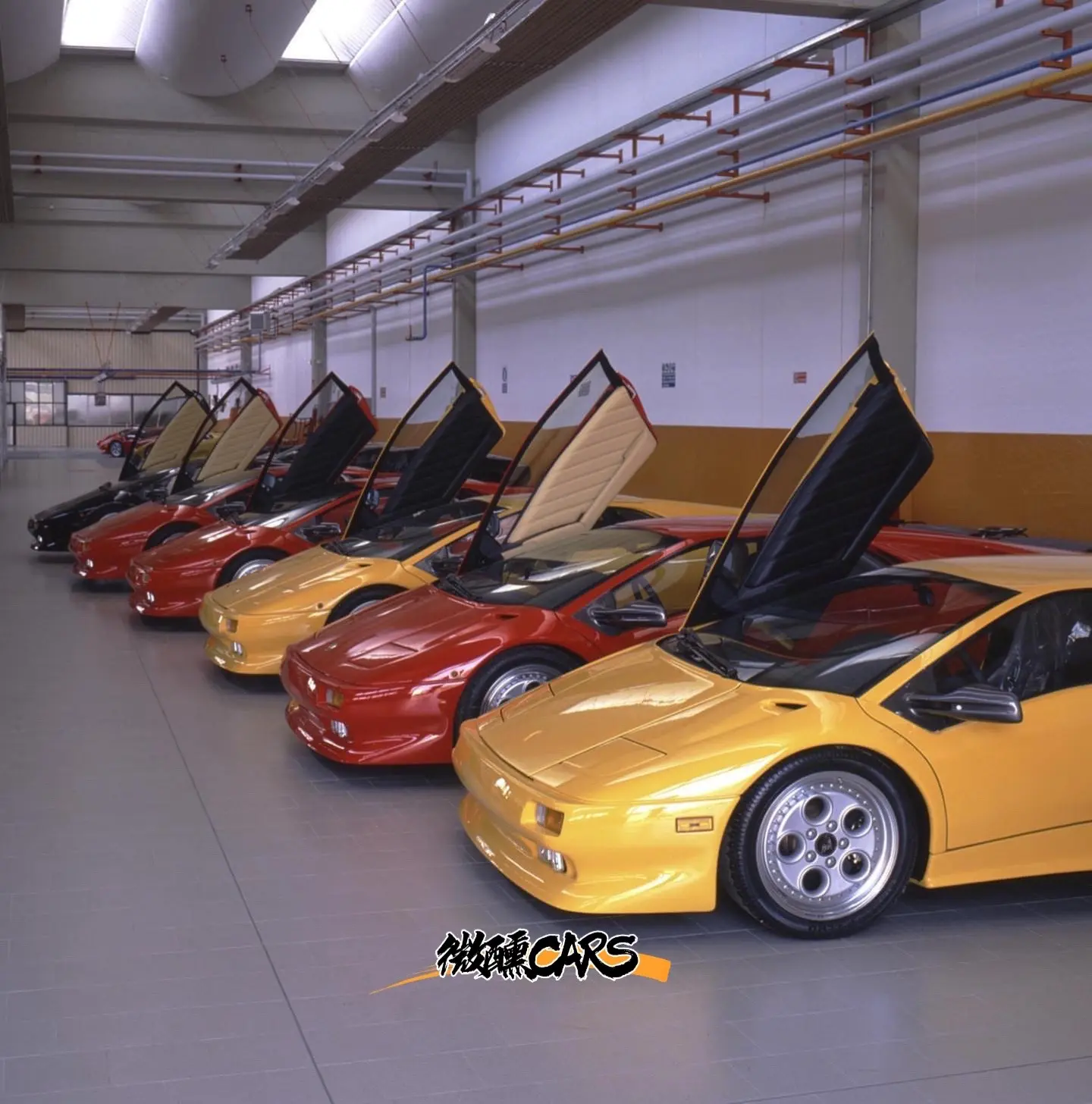 1991年兰博基尼diablo超级跑车。
