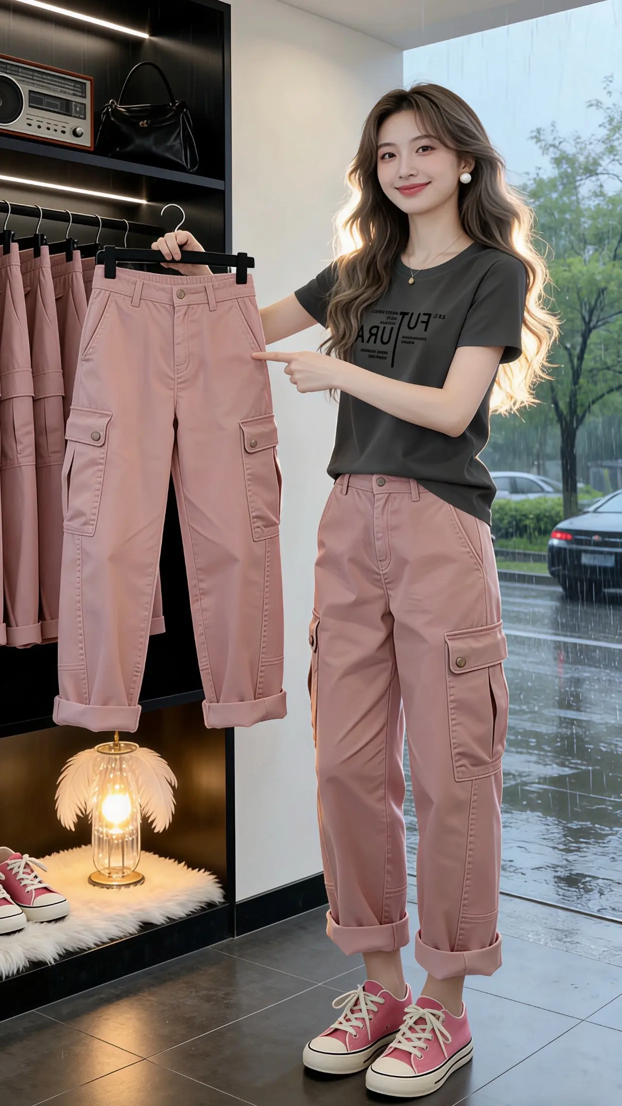 高颜值炸街女工装裤 穿出自己的风格 春款上新 一眼就爱上的神裤 好看的...