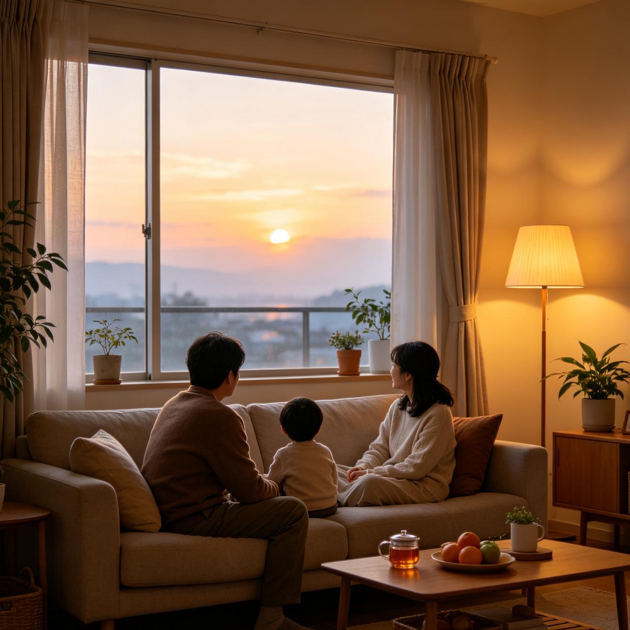 团圆不在路上，而在心里…
今天中秋，放假在家。
一早先在群里，跟家人们隔空说了中