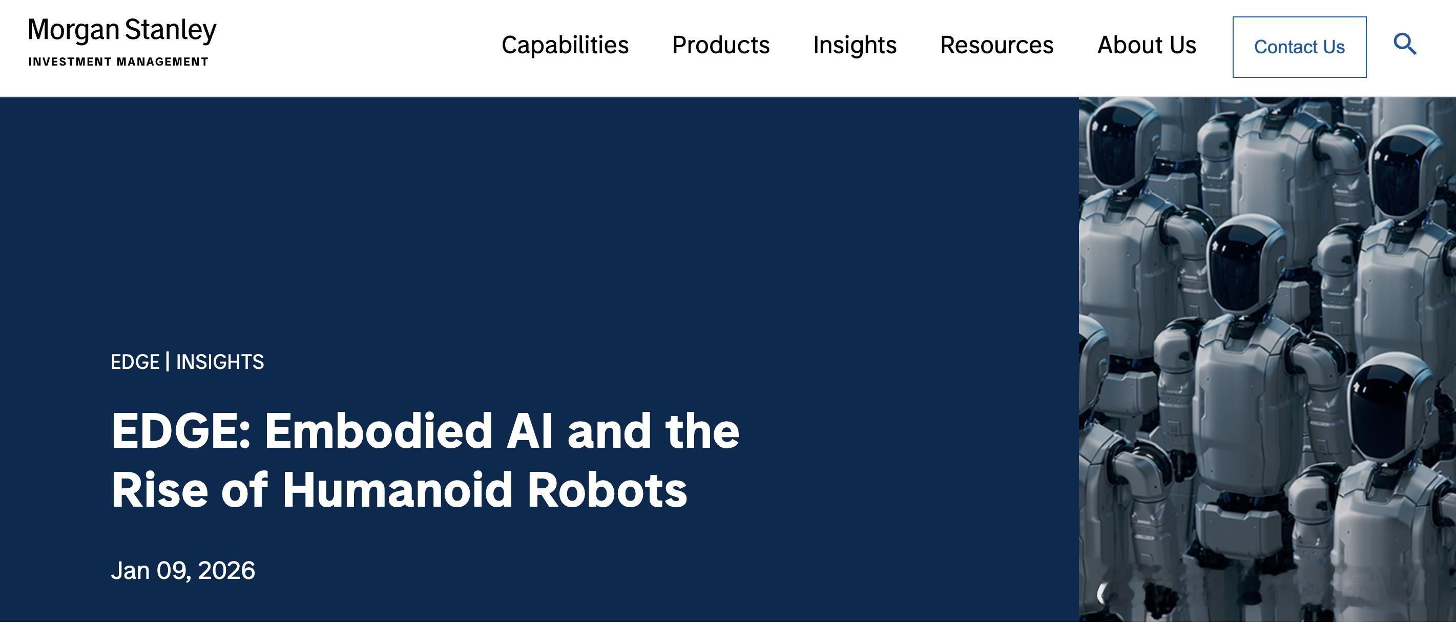 Will的小米基本面研究 春节假期学习了摩根士丹利团队于2026年1月9日发布的