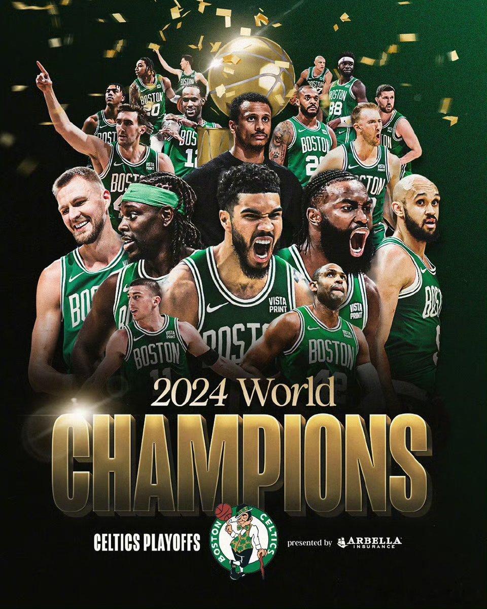 #NBA总决赛#凯尔特人太凶了！霍乐迪，怀特真是作用爆大，獭兔今天真是争气，恭喜
