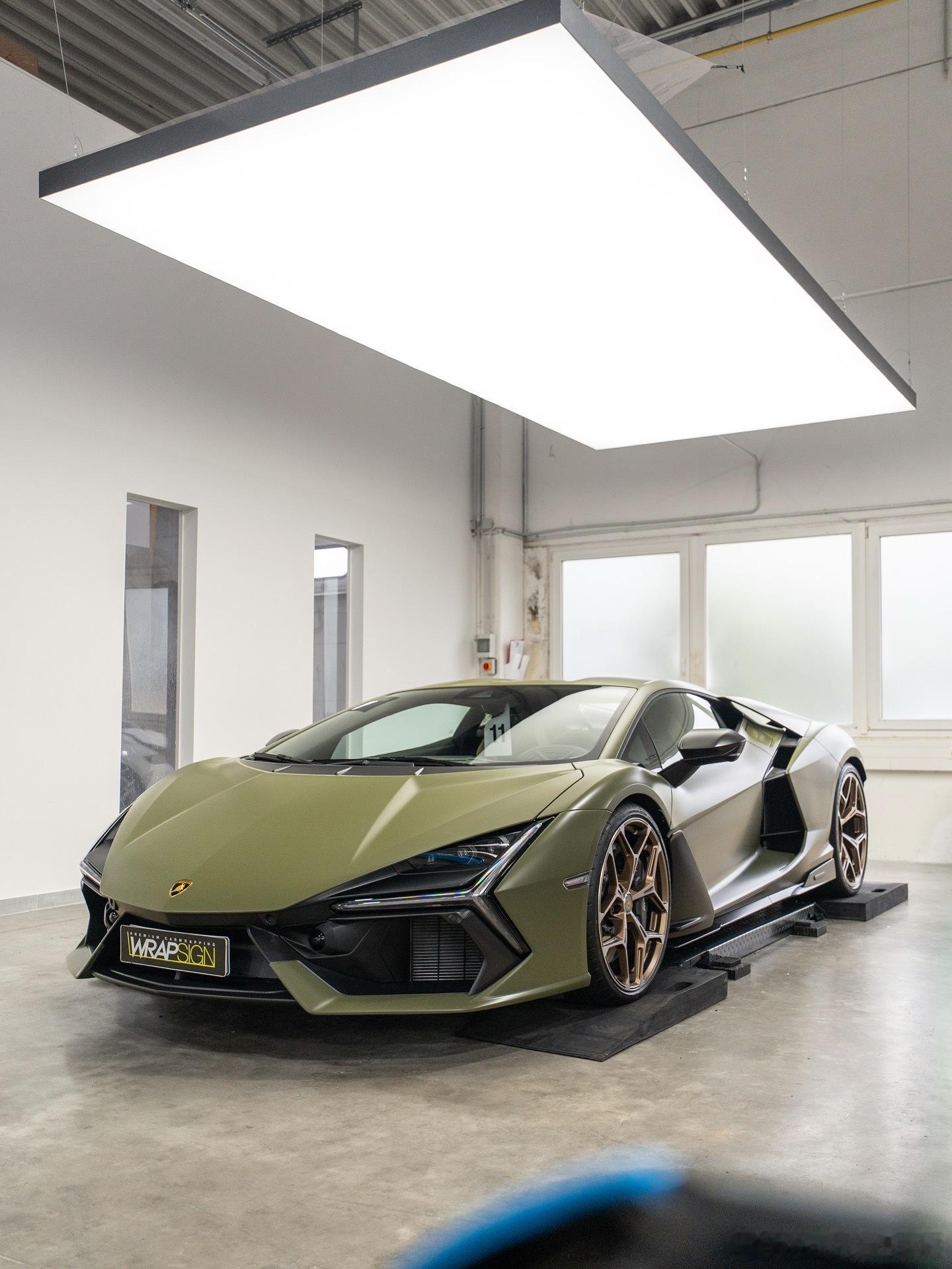 兰博基尼Revuelto Verde Turbine..兰博基尼revuelto