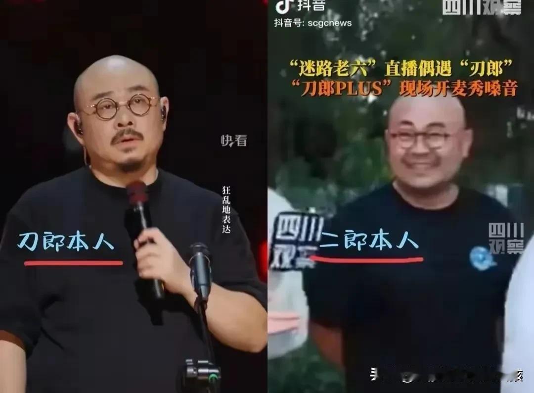 90后男子长得酷像刀郎，不仔细看还真的分辨不出，太像了。
刀郎演唱会现场有的人甚