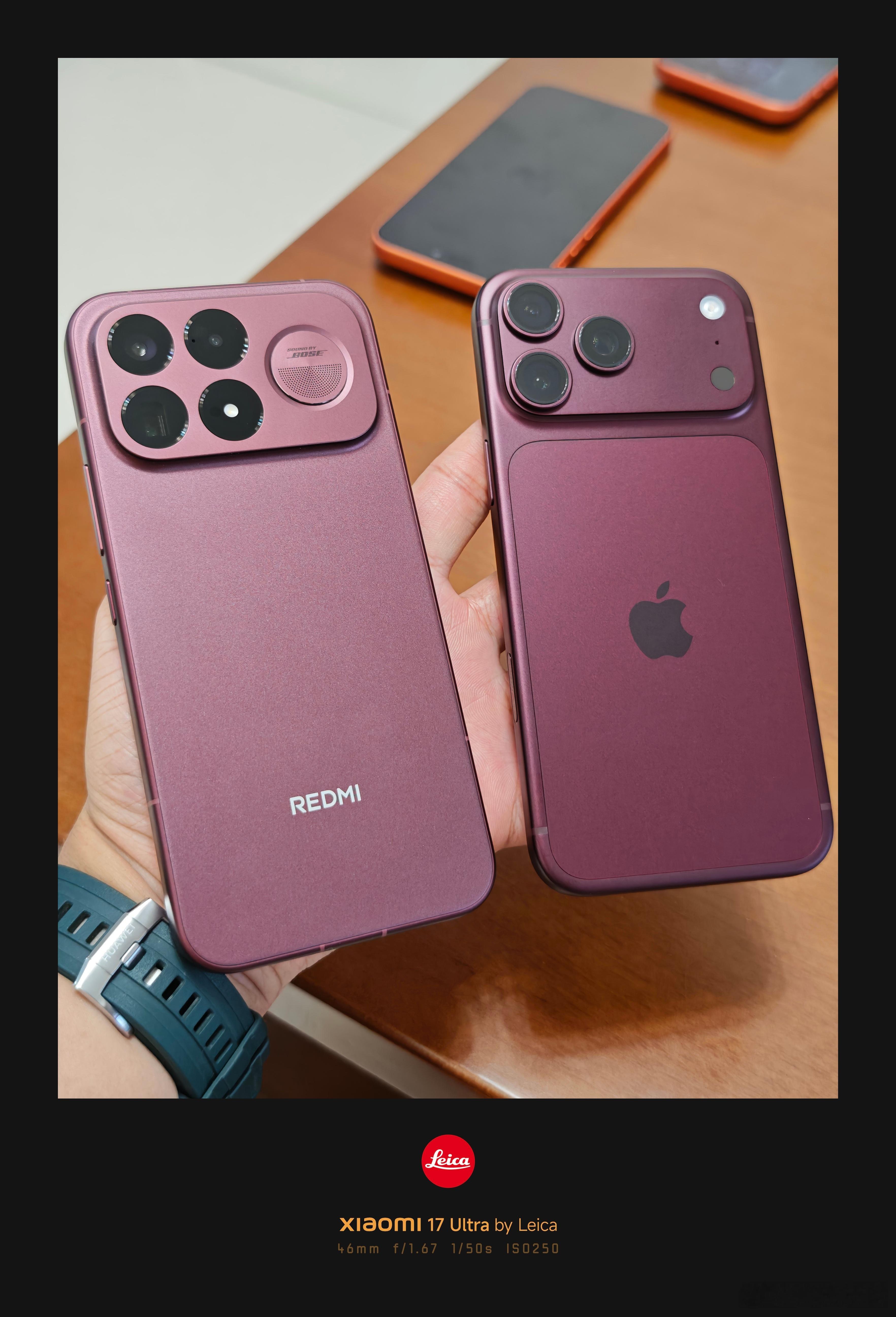 iPhone真不要脸啊[doge]，抄袭红米的颜色就算了，配置没红米高也算了，电