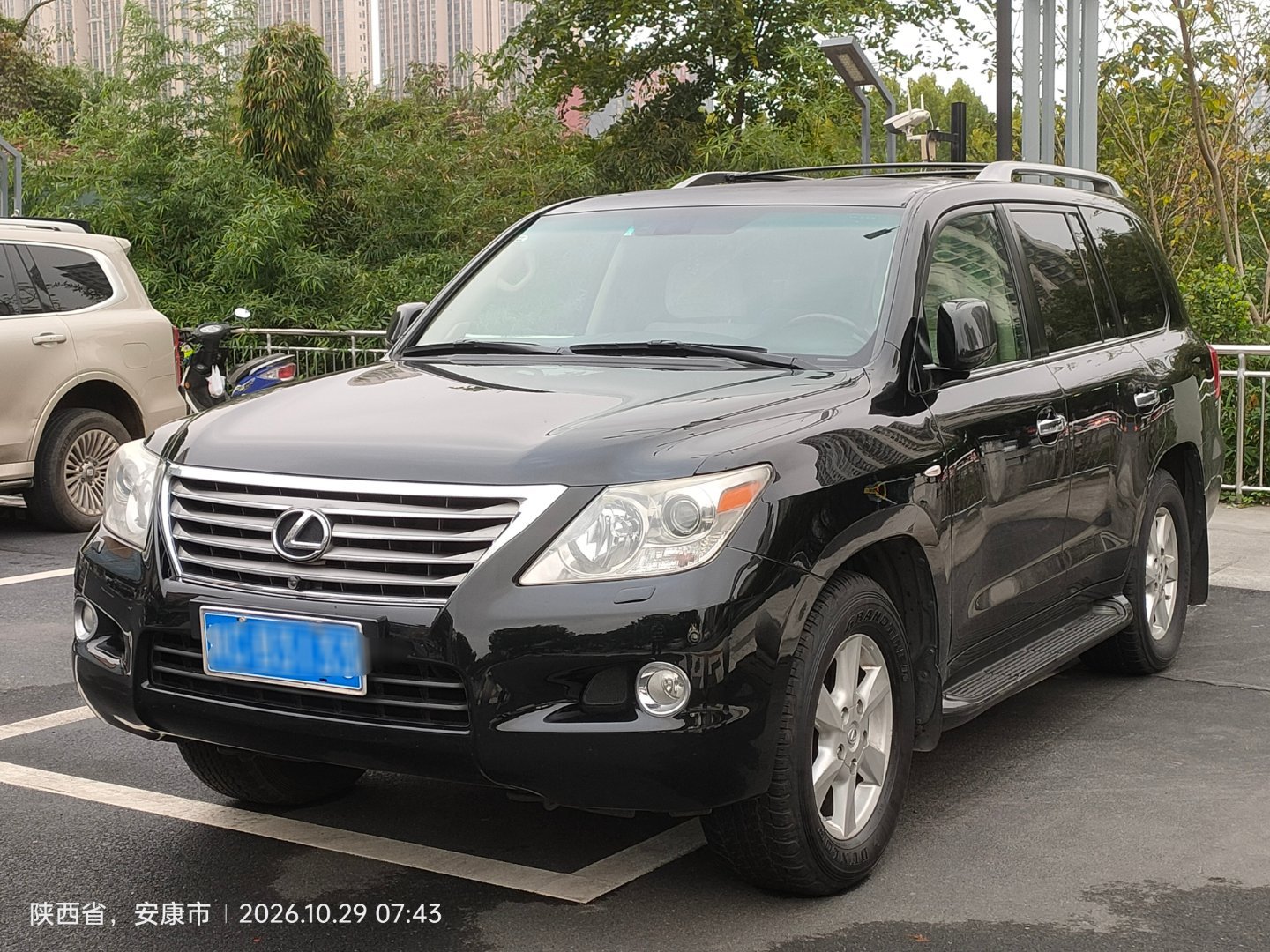 汽车汽车街拍我与汽车的日常雷克萨斯雷克萨斯LX570 雷克萨斯LX570 安康·