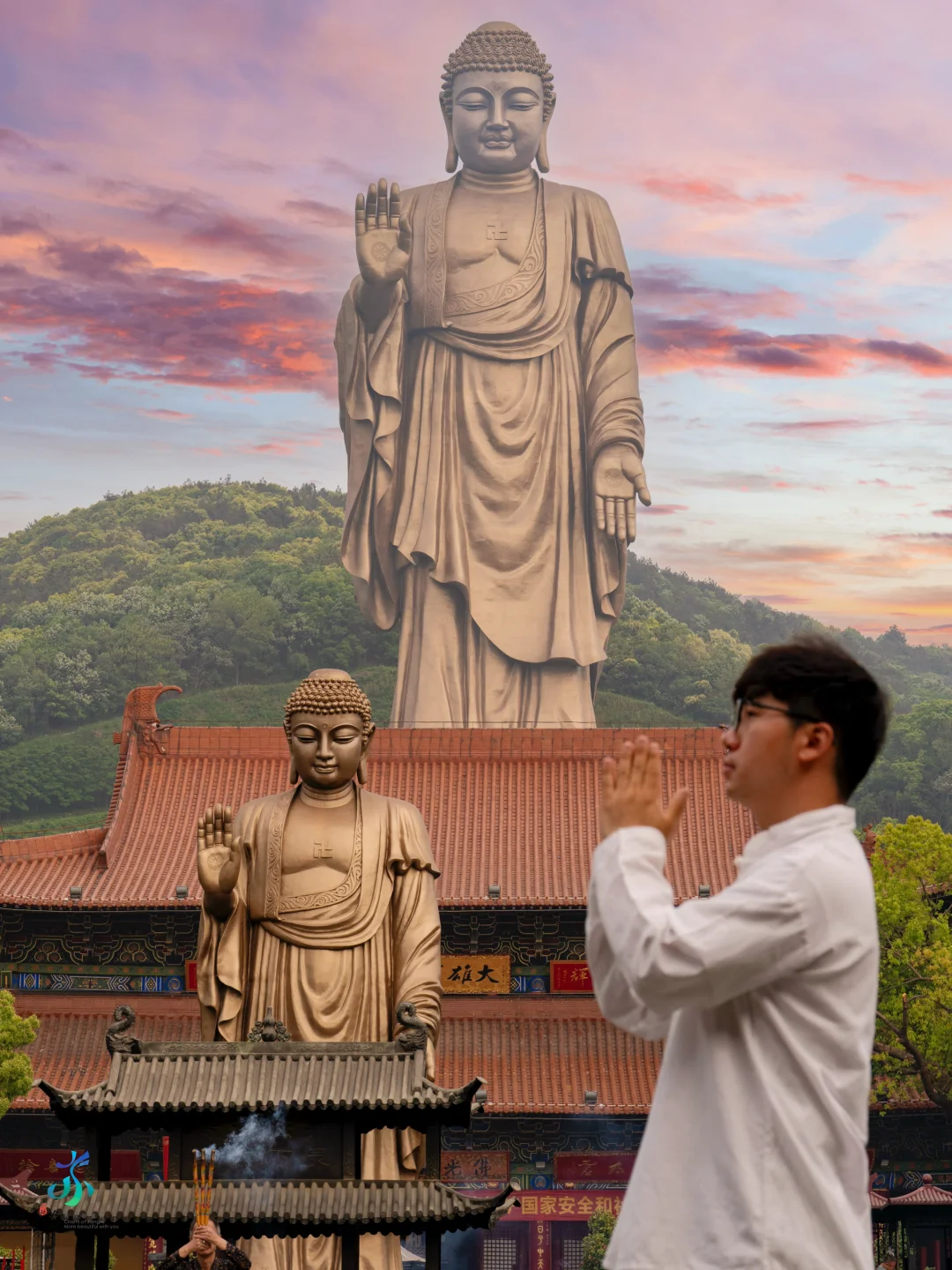 替你们试过了‼灵山大佛真的很灵很灵‼