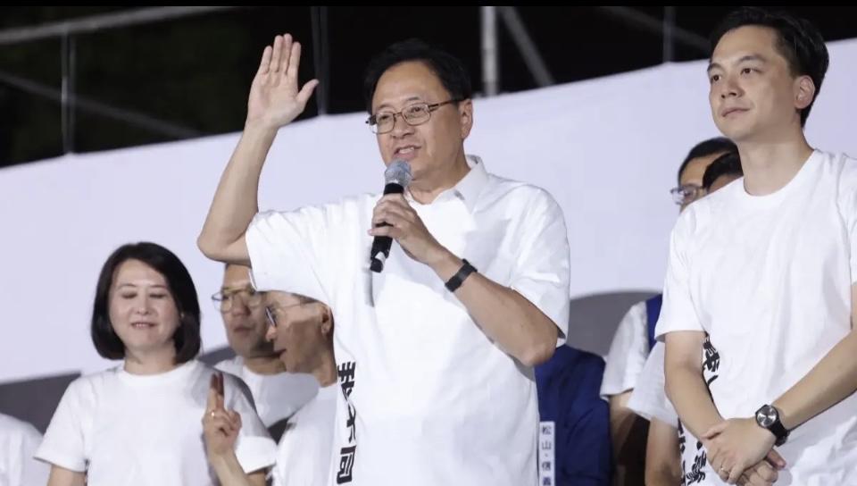 张善政说郝龙斌是国民党主席“当然人选”，再加上侯友宜、张丽善这些地方首长站台，