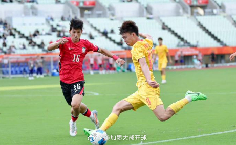憾负！U23国足1‑2韩国，无缘亚运会男足决赛！亚运会男足半决赛，中国U23对阵