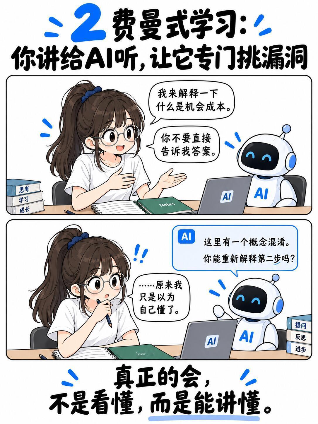 AI时代，最值得掌握的6种学习方式。作为AI原生代，不是用AI代替思考，而是用A