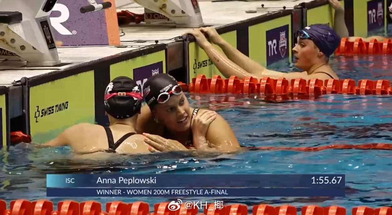 美国游泳系列赛印第安纳波利斯站 女200自决赛Peplowski 1:55.67