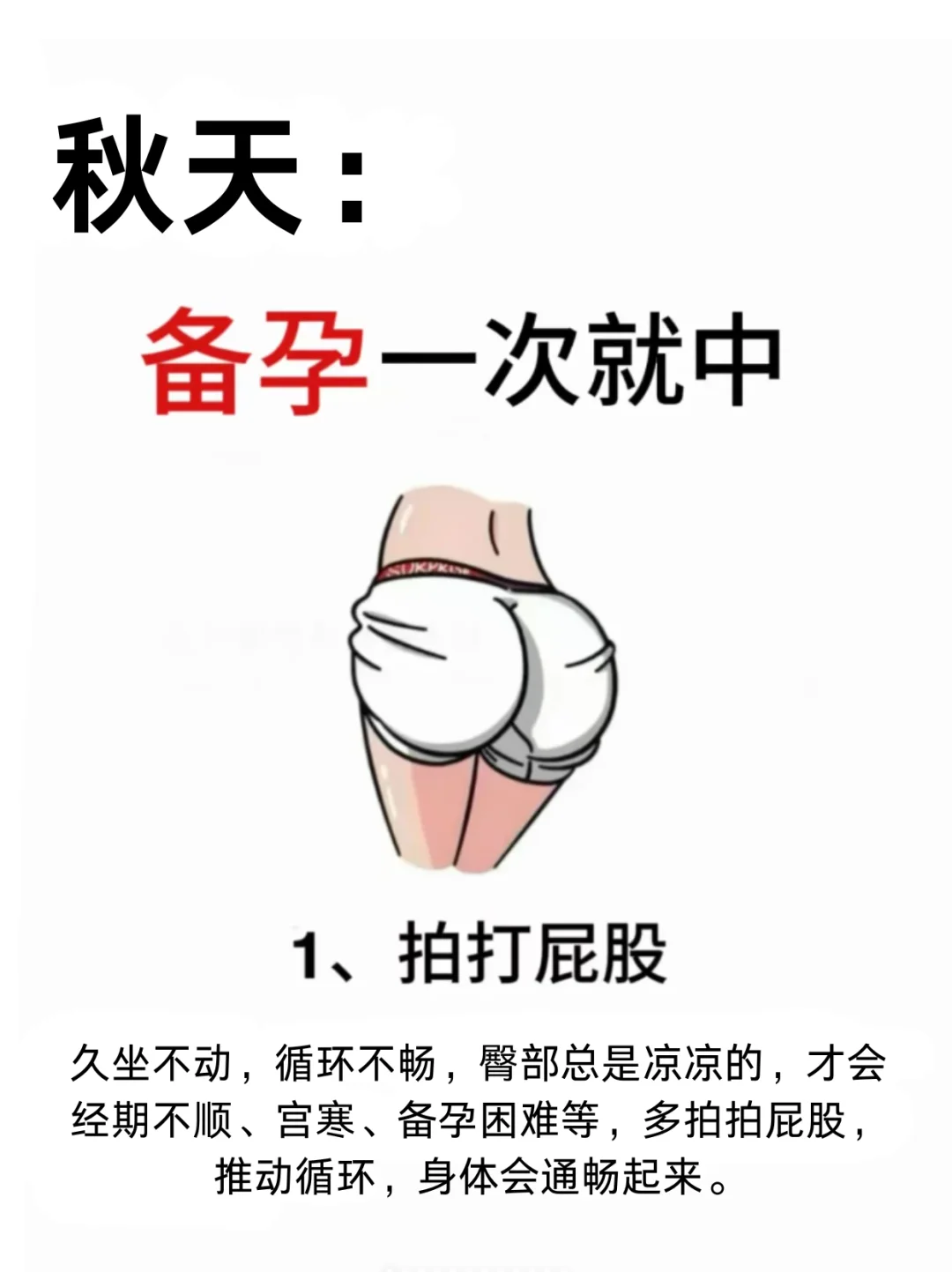 秋天备孕一次就中，快来码住！！！！