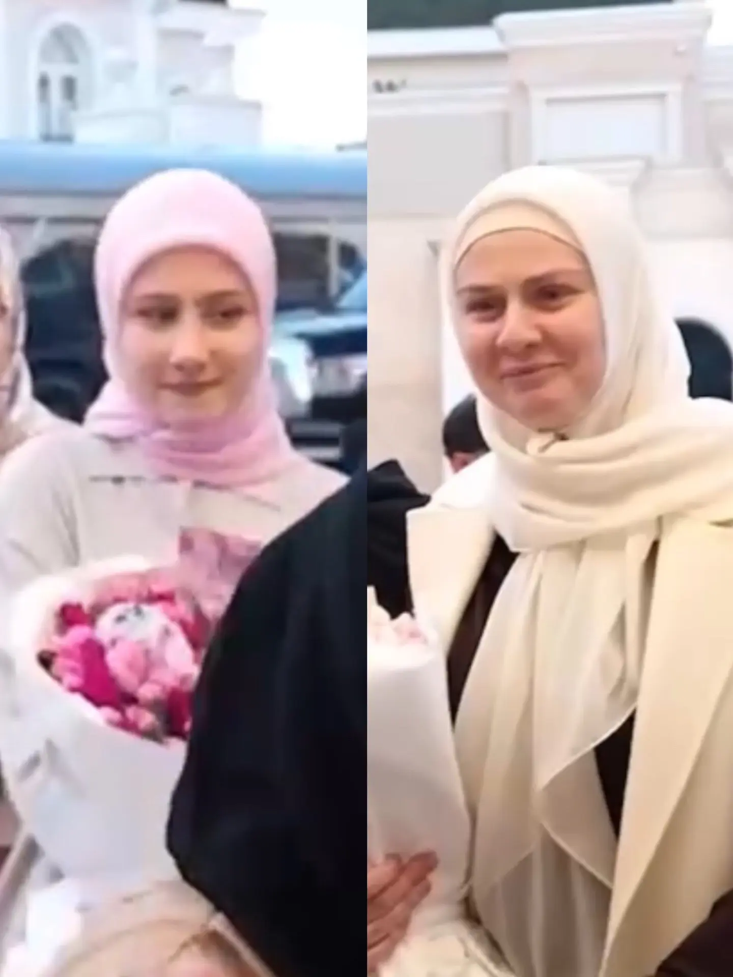 小卡二夫人法蒂玛和她的女儿阿舒拉。