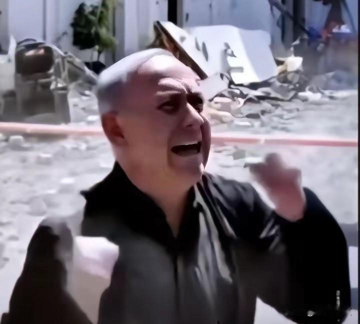 一个小丑出现在国际政治舞台上，他集杀戮、仇恨、报复于一身，还是一根绞屎的棍子。