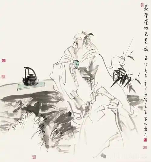 上联：香茶慢品回甘起
下联：[玫瑰]

网络图片/诚谢侵删