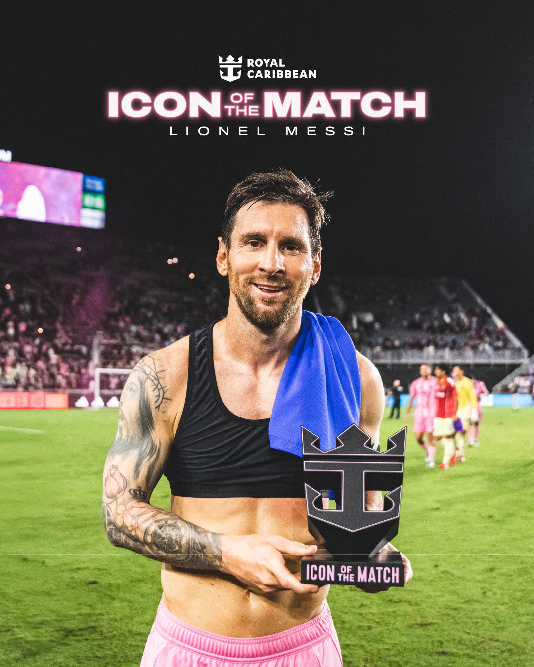 毫无疑问！Icons of the match！[爱慕]梅西[超话]迈阿密国际v