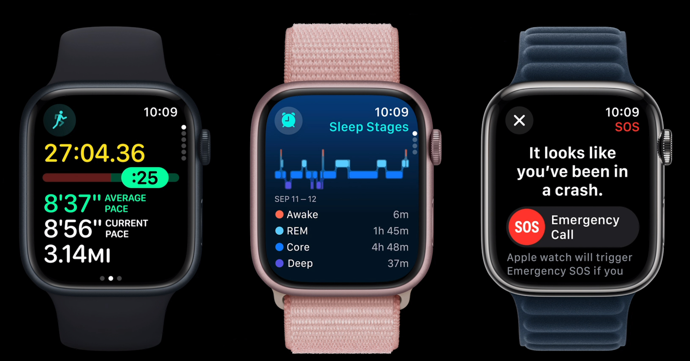 Apple Watch Series 9外形没变，但S9处理器升级非常大。56亿