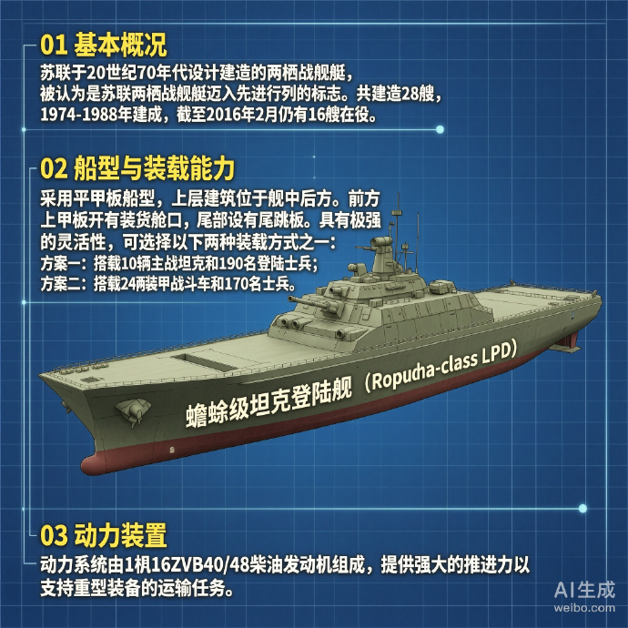 军事ai新视野 俄罗斯“蟾蜍”级坦克登陆舰“蟾蜍”级坦克登陆舰是苏联于20世纪7