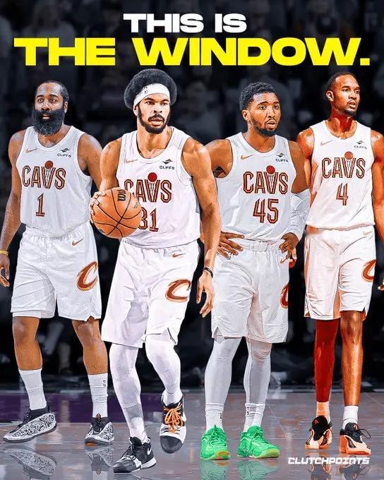 骑士克利夫兰骑士nba 时间到了！夺冠窗口🪟 