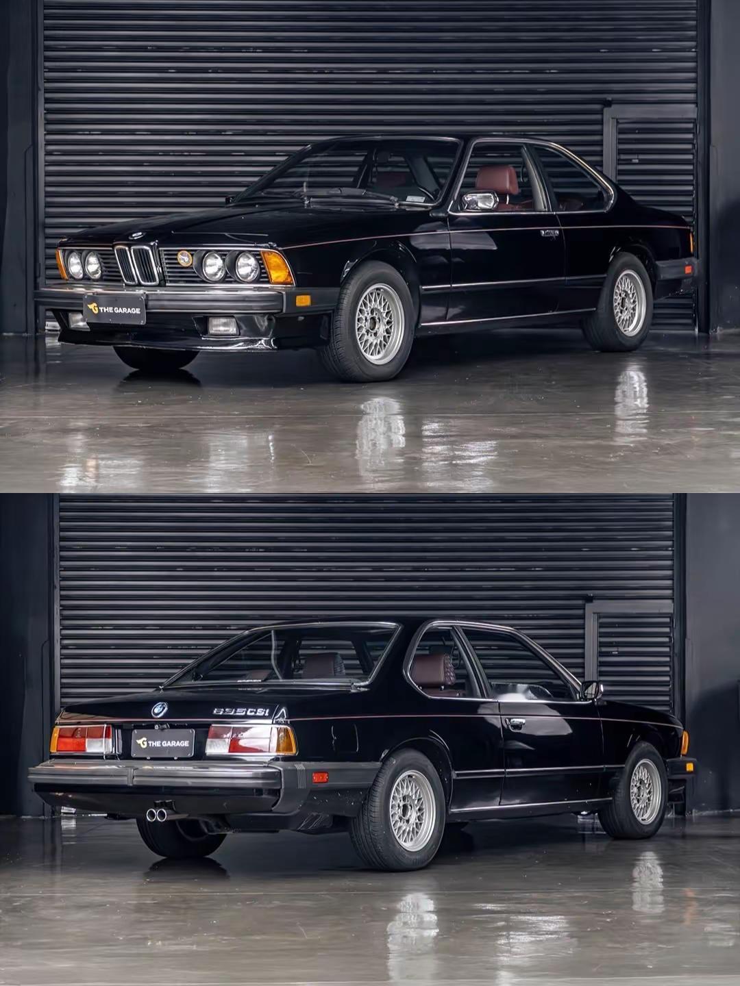 宝马635 CSi.1986年的宝马635 CSi，是E24 6系最具代表性的车