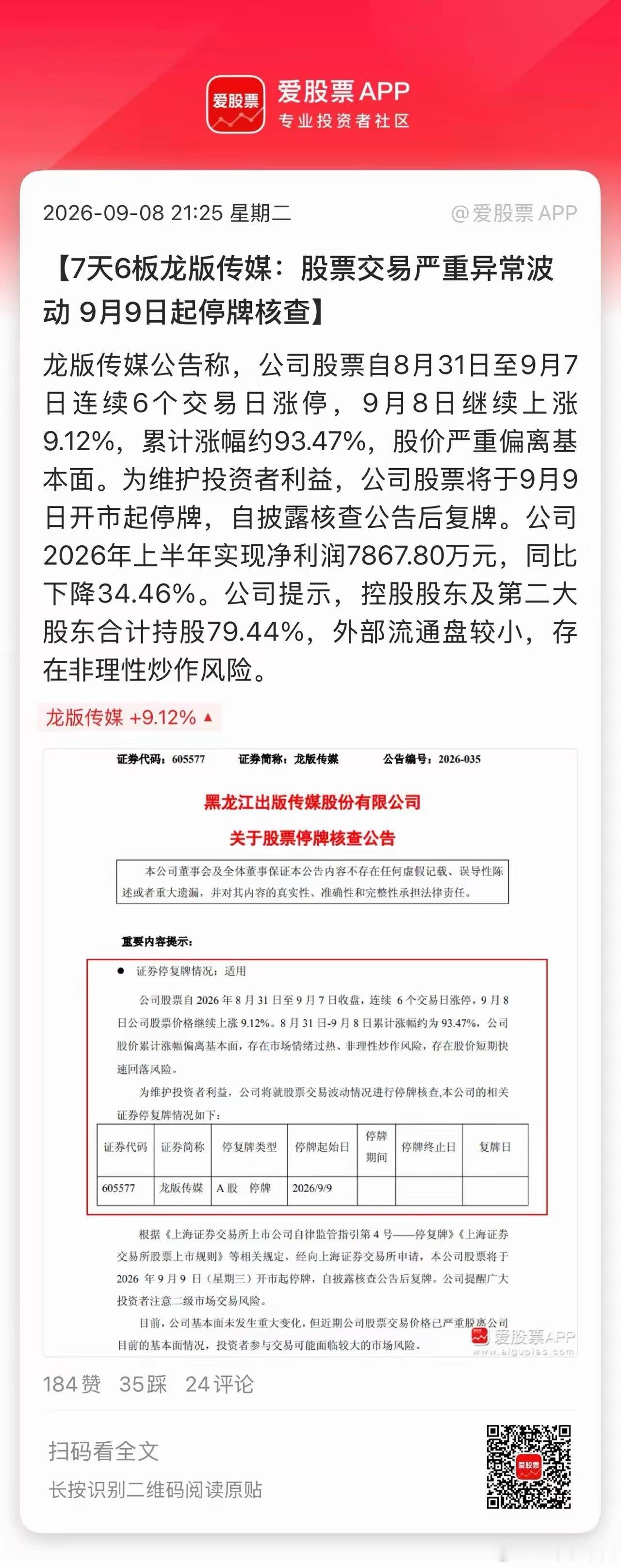 今天涨幅最好的两个板块农业+传媒，盘后都出利空了！农业板块今天有点高潮了，加上多