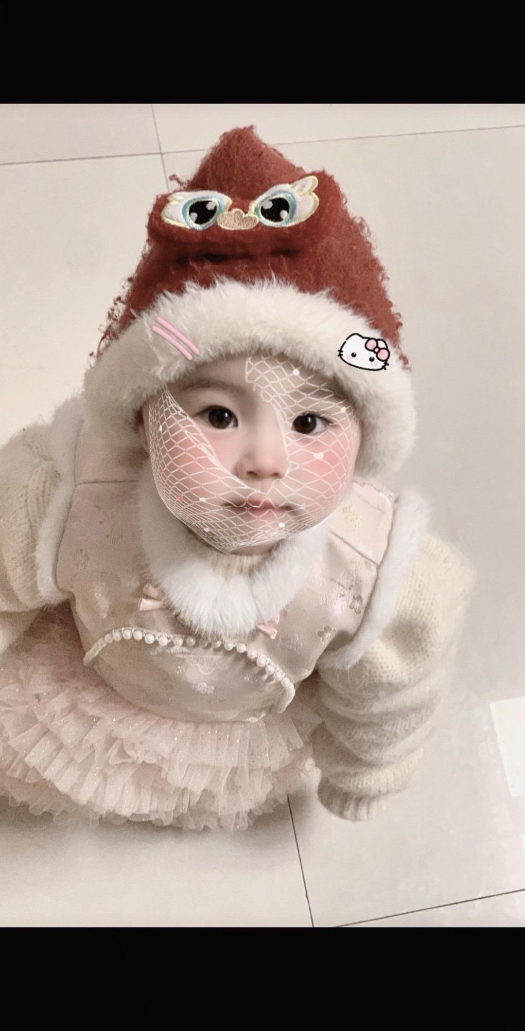 不好意思，这期萌😻超标了～因为这是干妈给我选的特效～